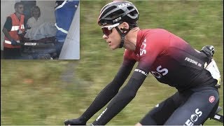 Chris Froome Out of Tour de France After High Speed Crash in Training 2019 [upl. by Arreip]