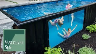 Modpools offers a different kind of swimming pool  The Vancouver Sun [upl. by Lovering]