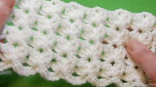 FROM Blanket Border TO Blanket Stitch  Crochet Stitch Tutorial [upl. by Lotz]