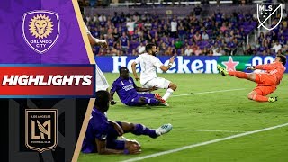 Orlando City SC vs LAFC  HIGHLIGHTS  September 7 2019 [upl. by Bernadina]