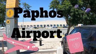 Travelling through Paphos airport Cyprus [upl. by Kimmy]