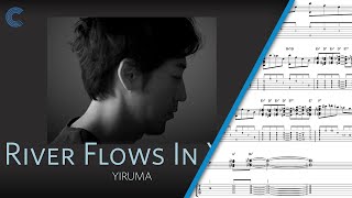 River Flows in You  Yiruma  Clarinet  Sheet Music Chords and Vocals [upl. by Atinar]