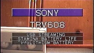 2002 Sony CCDTRV608 Review amp Demonstration [upl. by Shreeves]