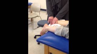 Ankle Joint mobilization [upl. by Laresa33]