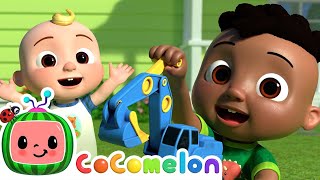 Excavator Song  Construction Vehicles For Kids  CoComelon Nursery Rhymes amp Kids Songs [upl. by Sonja]