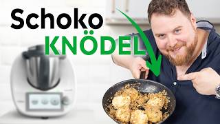 Zwetschgenknödel UMGEDREHT Außen Pflaume innen Schokolade  Thermomix® Kochrezept [upl. by Kaye]