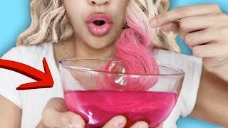 DIY DIP ON Hair Dye How To Color Hair Using PAPER [upl. by Lebazi]