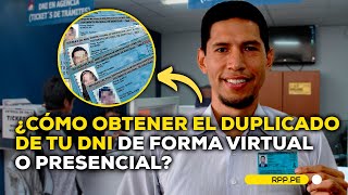 ¿Sabes cómo tramitar el duplicado de tu DNI CONEXIONRPP  ENTREVISTA [upl. by Inahc]