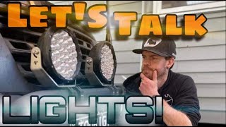 WATCH THIS What to know before you buy your next driving lights for your 4x4 [upl. by Shelagh557]