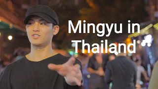 Mingyu Vlog Traveling in Thailand with Mingyu  min9yuk Instagram update [upl. by Kistner677]