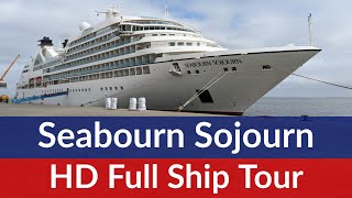 Seabourn Sojourn Full HD Tour  First Look at Luxury Seabourn Cruise Ship [upl. by Conchita122]