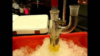 Nitration of Bromobenzene Reaction Part1 [upl. by Avahc]