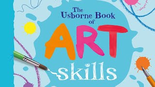 The Usborne Book of Art Skills  Flip Through [upl. by Nollie]