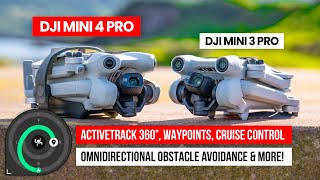 DJI MINI 4 PRO vs Mini 3 Pro  EVERYTHING NEW [upl. by Jeffie]