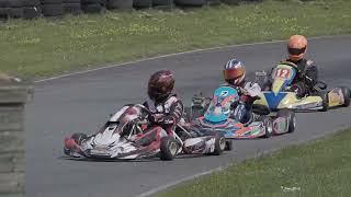 Hooton park karting indie clubman junior max round 4 [upl. by Lynnworth]