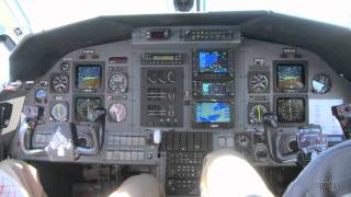 Pilatus PC12 Cockpit Inflight [upl. by Mollee931]