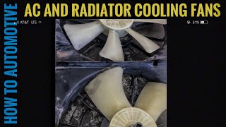 How to Replace Radiator and AC Fans on a 2004 Lexus IS300 [upl. by Eillat]