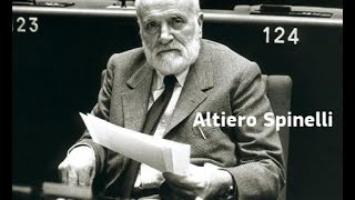 EUArchives – Founding fathers of the European Union Altiero Spinelli [upl. by Lehcsreh]