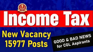 Big Update for SSC CGL 2024 and 2025 Aspirants I Income Tax New Post I Simplicrack [upl. by Aihpledalihp]