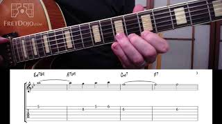 Stella By Starlight  Learn The Melody  Jazz Guitar Lesson [upl. by Arutek710]