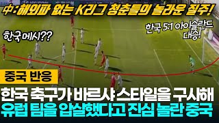 중국반응 해외파 없이도 한국이 바르셀로나식 축구를 구사해 아이슬란드를 압살했다는 중국  한국51아이슬란드 대승 [upl. by Garald]