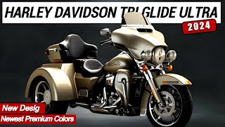 INCREDIBLE 2024 Harley Davidson Tri Glide Ultra New Desig Newest Premium Colors [upl. by Ecidnac360]