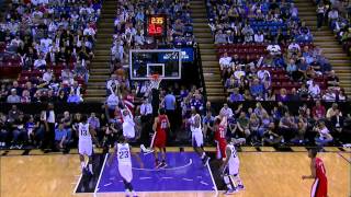 Hasheem Thabeet Hammers Home the Oop [upl. by Leora]