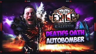 PATH OF EXILE  325 – DEATH’S OATH AUTOBOMBER – GHOSTED DECAY TECH – BUILD GUIDE [upl. by Auhso27]