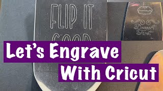 Engrave with the Cricut Maker 3 a quick tutorial easy DIY [upl. by Idarb]