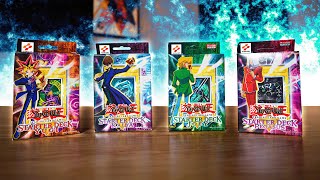 Dueling EVERY Classic YuGiOh Starter Deck 2002 Yugi vs Kaiba vs Joey vs Pegasus [upl. by Reiner]