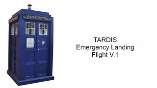 TARDIS Emergency landing flight V 1 [upl. by Murton]