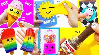 15 DIY SCHOOL SUPPLIES Stress Relievers  Easy amp Cute Back to School Projects 1 [upl. by Janessa722]