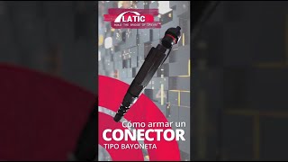 ARMADO CONECTOR TIPO BAYONETA [upl. by Shiller]