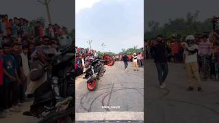 Circle reaction wheelie crazy public 😱🥰Shorts Viral rider wheeliebike wheelielover stunt [upl. by Faires583]