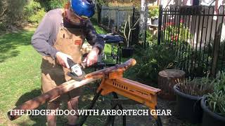 Didgeridoo with Arbortech Turbo Plane amp Mini Carver [upl. by Karena]