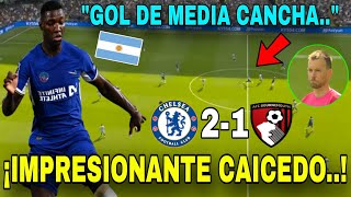 🇦🇷Relatores argentinos ENCANTADOS de Moisés Caicedo frente al BOURNEMOUTH ¡PARTIDAZO y GOL Caicedo [upl. by Zenobia423]