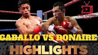 DONAIRE VS GABALLO HIGHLIGHTS [upl. by Niriam25]