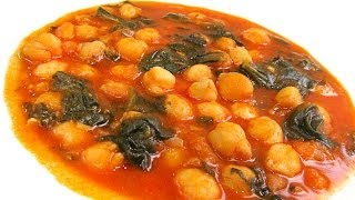 Garbanzos con Espinacas [upl. by Allegna]