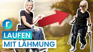 Exoskelett Dank dieser Technologie können gelähmte Menschen gehen I reporter [upl. by Llenrev579]