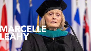 Marcelle Leahy Honorary Degree Recipient—Commencement 2024  Champlain College [upl. by Fleisher]