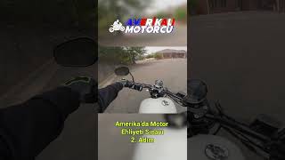 Amerika da Motorsiklet Ehliyeti Nasıl Alınır  🏍️🐍💀 amerikadakiturkler motorcu ehliyet [upl. by Aeht]