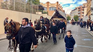 Els TRES TOMBS de SANT ANTONI Valls 2023 44a Edició  Carretera del Pla [upl. by Gross]