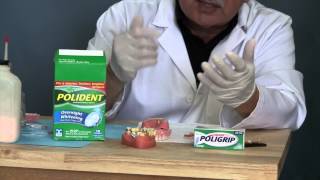 How to clean dentures  Corona Denture Dentist [upl. by Jonna]