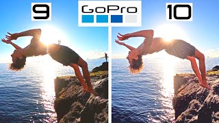 GoPro HERO 10 vs HERO 9  COMPARATIVA COMPLETA [upl. by Waldos]