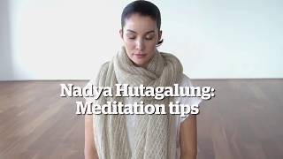 Meditation yoga key to becoming a better mum Nadya Hutagalung [upl. by Rossner]