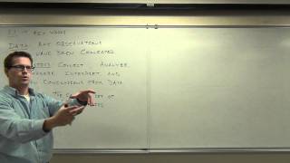 Statistics Lecture 11 Part 1 [upl. by Enelegna]