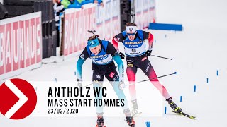 MASS START HOMMES  ANTHOLZ WC 2020 [upl. by Marilin]