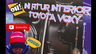 MENGENAL FITUR INTERIOR TOYOTA VOXY 20192020  penggunaan dan fungsinya [upl. by Rodger]