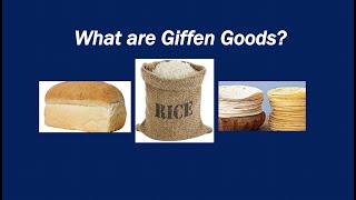 What are Giffen goods Definition and meaning [upl. by Nwahsear]