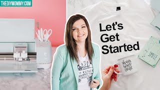 How to use a Cricut for the First Time  Best Beginner Projects  The DIY Mommy [upl. by Nwahsirhc]